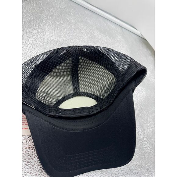 Brand New Custom Ink #startliving Black Trucker Hat Mesh Cap - Picture 3 of 3